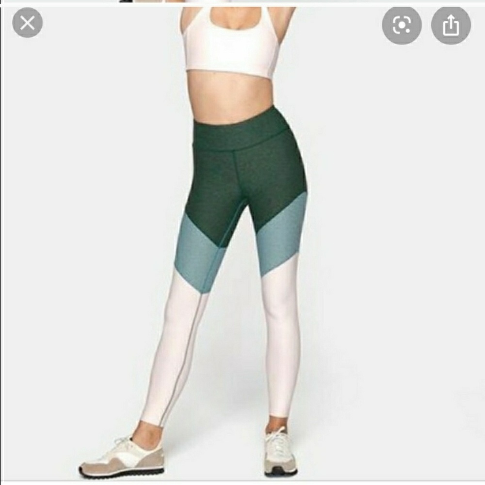 Outdoor Voices Tri-color leggings size S